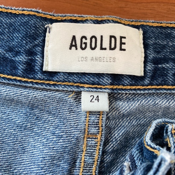 AGOLDE Riley High Rise Jeans (24) - Picture 3 of 5